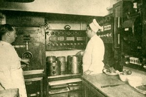 Elektrikle Donatılmış Tren Mutfağı, Londra ve Kuzey Doğu Demiryolu, 1930. by Unbekannt