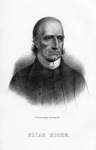 Elias Hicks, Amerikalı vaiz, 1854 by Unbekannt