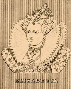 Elizabeth, 1533-1603, 1830. by Unbekannt