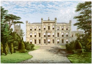 Elvaston Kalesi, Derbyshire, Harrington Kontu'nun evi, c1880 by Unbekannt