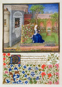 Emilia bahçesinde, 1468 by Unbekannt