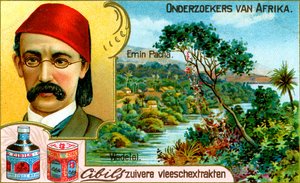 Emin Paşa, Alman doktor, dilbilimci ve yönetici, c1900 by Unbekannt