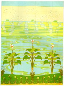 Emaye banyo karoları, 1898 by Unbekannt
