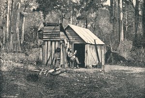 Avustralyalı Gecekondu Kampı, 1896 by Unbekannt