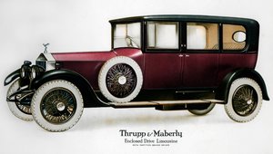 Sürücünün arkasında bölmeli kapalı sürücü Rolls-Royce limuzin, c1910-1929 by Unbekannt