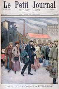 1900 Evrensel Sergisini ziyaret eden İngilizler, Paris, 1900 by Unbekannt