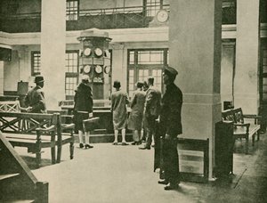 Giriş Salonu, Londra Hava İstasyonu, 1927 by Unbekannt