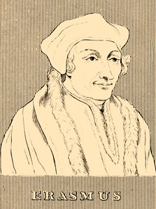 Erasmus, 1466-1536, 1830. by Unbekannt