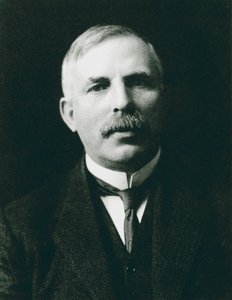 Ernest Rutherford 1871-1937, Nobel ödüllü atom fizikçisi, c1908 by Unbekannt