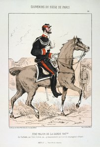Ulusal Muhafız Genelkurmay Başkanlığı, Paris Kuşatması, Fransa-Prusya Savaşı, 1870-1871. by Unbekannt