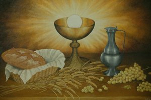 Eucharist, Notre Dame de la Gorge, Fransa by Unbekannt