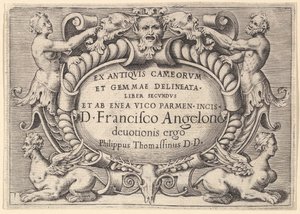 Enea Vic tarafından Tasvir Edilen Cameorum ve Gemma Kadimlerinin Kitabı..., yaklaşık olarak yayınlandı. 1599-1622. by Unbekannt