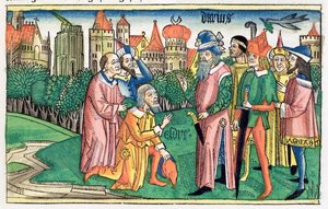Ezra 6:16: Kudüs Tapınağı Kral Darius tarafından adandı by Unbekannt