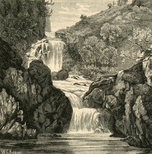 Devils Glen'de Düşüş, 1898. by Unbekannt