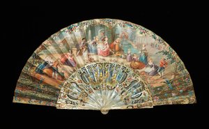 Fan, 1870-90. by Unbekannt