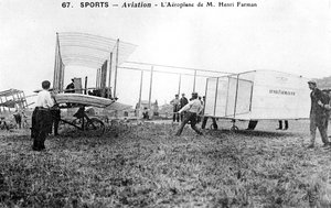 Farman çift kanatlı No 1, c1912 by Unbekannt