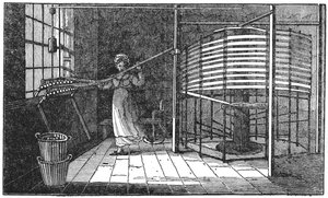 Kadın ipek işçisi, Spitalfields, Londra, 1833 by Unbekannt