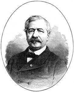 Ferdinand de Lesseps, 19. yüzyıl Fransız diplomatı ve girişimcisi, 1900 by Unbekannt