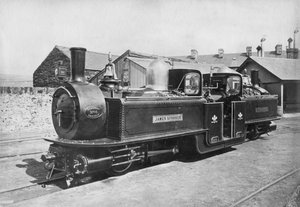 Ffestiniog Demiryolu buharlı Lokomotif No 8 James Spooner, 1872 by Unbekannt