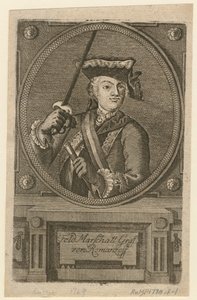 Mareşal Kont Pyotr Alexandrovich Rumyantsev-Zadunaisky, 1770 by Unbekannt
