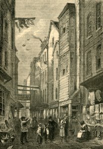 Field Lane yaklaşık 1840, c1872. by Unbekannt