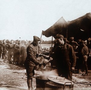 Amerikan kampında tarla mutfağı, Melette, Fransa, c1914-c1918. by Unbekannt