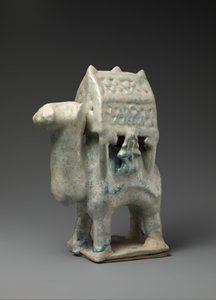 Palanquin ve İki Süvari Taşıyan Deve Şeklinde Heykelcik, 12.-13. yüzyılın başları. by Unbekannt