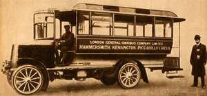 İlk L.G.O.C. Motorlu Otobüs, 1904, 1933. by Unbekannt