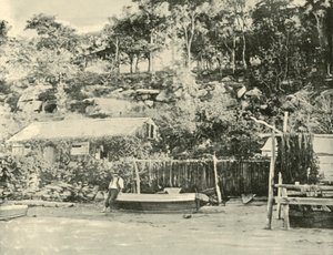 Balıkçılar Kulübesi, Como., 1901. by Unbekannt
