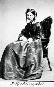 Florence Nightingale 1820-1910, 1854 by Unbekannt
