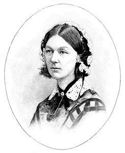 Florence Nightingale 1820-1910, İngiliz hemşire by Unbekannt