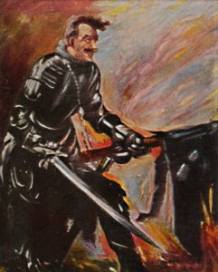 Florian Geyer + 1525. - L. Corinth'in yaptığı resim, 1934. by Unbekannt