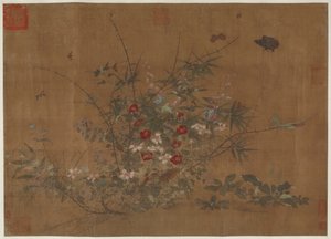 Çiçekler ve böcekler, Ming hanedanı, 15. yüzyıl. by Unbekannt