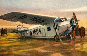 Focke-Wulf A28 Habicht uçağı, 1920