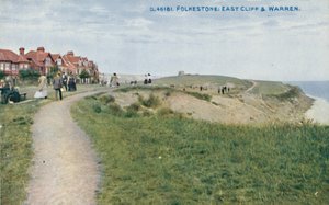 Folkestone: East Cliff & Warren, 19. yüzyılın sonu - 20. yüzyılın başı by Unbekannt