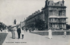 Halk taşı. Harvey Heykeli, 19. yüzyılın sonları ve 20. yüzyılın başlarında by Unbekannt