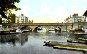 Folly Köprüsü, Oxford, 20. Yüzyıl by Unbekannt