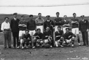 Futbol takımı, Hammerfest, kuzey Norveç, 20 Temmuz 1929 by Unbekannt