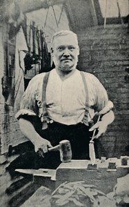 Bıçak Dövme, c1917 by Unbekannt