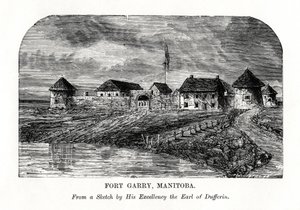 Fort Garry, Manitoba, Kanada, 19. yüzyıl sonu by Unbekannt