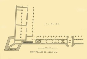 Fort William, S.E. Açı, 1756, 1925. by Unbekannt