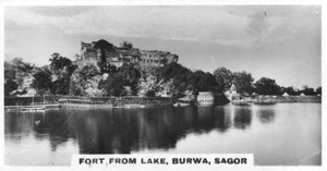 Gölden kale, Burwa, Sagor, Hindistan, c1925 by Unbekannt