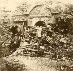 Souville Kalesi, Verdun, kuzey Fransa, c1914-c1918 by Unbekannt