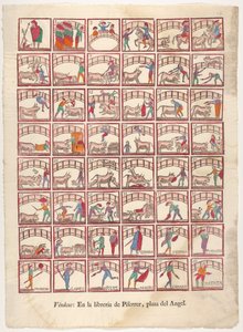 Kırk sekiz boğa güreşi manevrası ve ringden sahneler, ca. 1800-1850. by Unbekannt