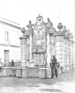 Falling Waters Çeşmesi, Mexico City, Meksika, c1900. by Unbekannt