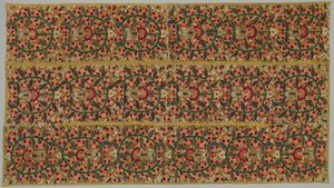 Bir Yatak Örtüsünden Dört Bordür, 1700