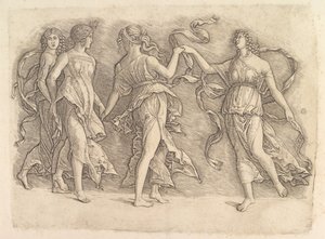 Dört Dans Eden İlham, ca. 1497. by Unbekannt