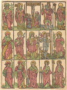 On Dört Yardımcı Aziz, c. 1500. by Unbekannt