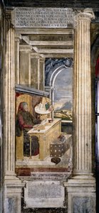 Francesco Petrarca çalışmasında by Unbekannt
