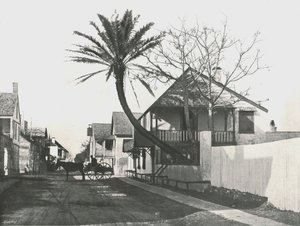 Francis Caddesi, St Augustine, ABD, 1895. by Unbekannt